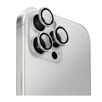 UNIQ Optix Aluminium Camera Lens Protector Apple iPhone 16 Pro/16 Pro Max sterling silver