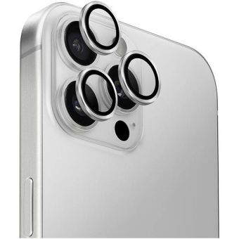 UNIQ Optix Aluminium Camera Lens Protector Apple iPhone 16 Pro/16 Pro Max sterling silver