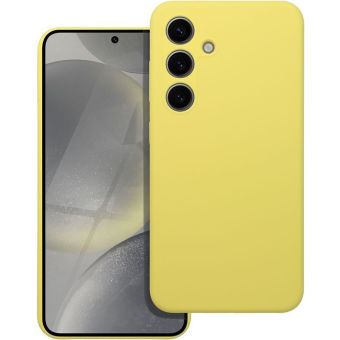 Obal SILICONE 2mm Xiaomi Redmi Note 14 4G žltý