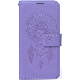 Obal MEZZO Book case Xiaomi Redmi Note 14 4G dreamcather fialový