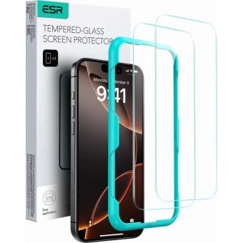 ESR Tvrdené sklo Apple iPhone 16 Pro Clear (2ks)