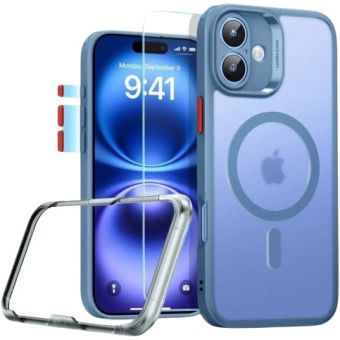Obal ESR Classic Pro Set Halolock MagSafe Apple iPhone 16 Frosted Blue