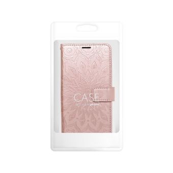 Obal MEZZO Book case Xiaomi Redmi Note 14 Pro 4G mandala ružový