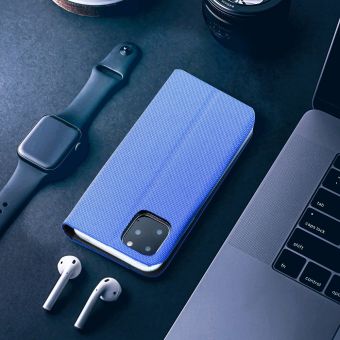 Obal SENSITIVE Book case Xiaomi Redmi Note 14 Pro 4G modrý
