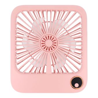 Stolový ventilátor W30 so stojanom 2000 mAh batéria - ružový