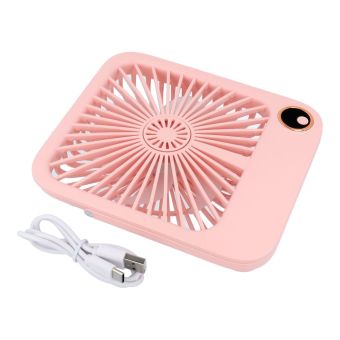 Stolový ventilátor W30 so stojanom 2000 mAh batéria - ružový