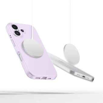 Obal Tech-Protect Liquid Silicone MagSafe Apple iPhone 16e fialový
