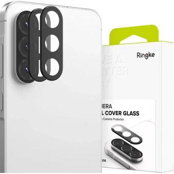 Ochranné sklo na fotoaparát Ringke Camera Protector Full Cover Samsung Galaxy A56 5G A566 čierne (2ks)