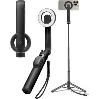 Spigen S571W MagSafe Tripod Selfie Stick Black