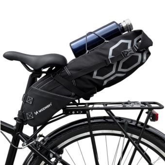 Wozinsky WBB9BK, taška na bicykel pod sedadlo 12l, čierna