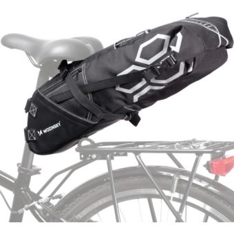 Wozinsky WBB9BK, taška na bicykel pod sedadlo 12l, čierna