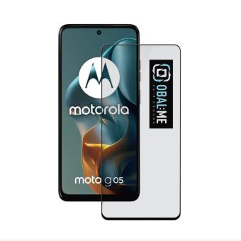 Ochranné sklo OBAL:ME 5D Motorola Moto G05/E15 čierne