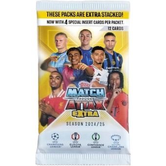 Futbalové karty Topps Match Attax EXTRA TCG 2024/25 UCC Balíček