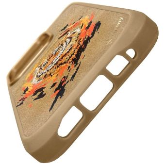 NIMMY case TIGER compatible with MagSafe for IPHONE 16 Pro light brown