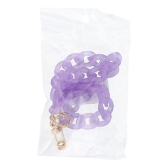 PANAMA pendant for the phone / cord length 40cm (20cm in the loop) / on wrist - purple