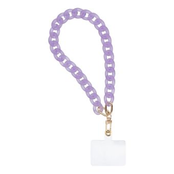 PANAMA pendant for the phone / cord length 40cm (20cm in the loop) / on wrist - purple