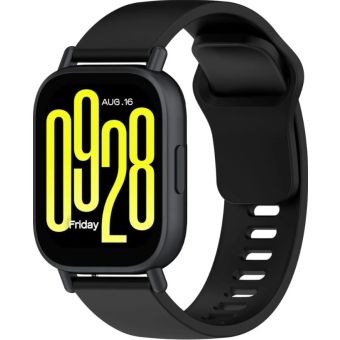 Remienok Bizon Strap Watch Silicone Xiaomi Redmi Watch 5 Lite/5 Active čierny