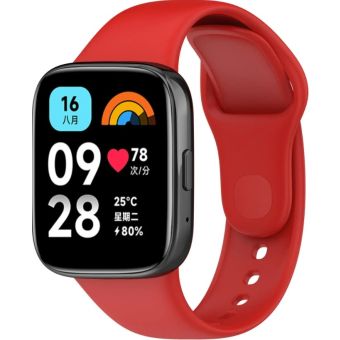 Remienok Bizon Strap Watch Dots Xiaomi Redmi Watch 3 Active červený