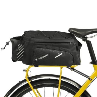 Wozinsky WBB22BK, taška na bicykel na zadný držiak, 9l, čierna