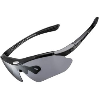 Rockbros 10003, polarizačné slnečné okuliare UV400, čierne