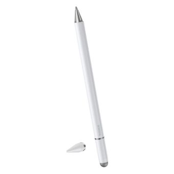 Baseus Smooth Writing III 3in1, pasívny stylus, biely