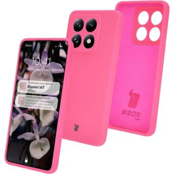 Obal Bizon Soft Case Xiaomi 14T 5G ružový