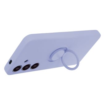 Finger Ring TPU Samsung Galaxy S23 S911 - fialové
