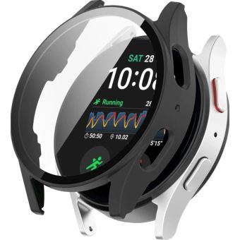 Ochranné puzdro/sklo Bizon Case+Glass Watch Samsung Galaxy Watch7 40 mm čierne