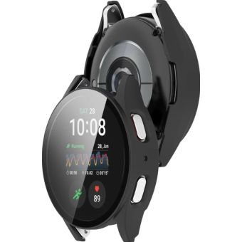 Ochranné puzdro/sklo Bizon Case+Glass Watch Samsung Galaxy Watch7 40 mm čierne