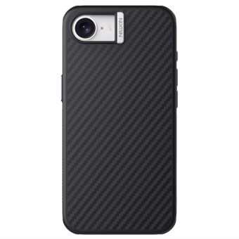 Obal Nillkin Synthetic Fiber PRO Magnetic Apple iPhone 16e strieborný