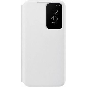 Obal Samsung Clear View Cover Samsung Galaxy S22 5G S901 EF-ZS901CWE biely