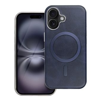 Obal GENTLEMAN MAG COVER Case MagSafe Apple iPhone 16 Pro modrý
