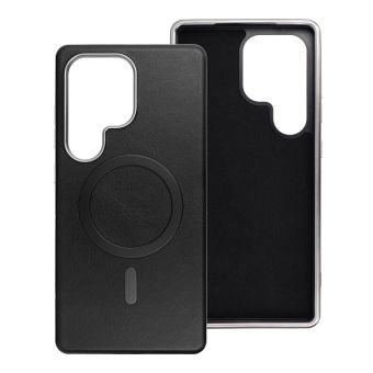 Obal GENTLEMAN MAG COVER Case MagSafe Samsung Galaxy S25+ 5G S936 čierny