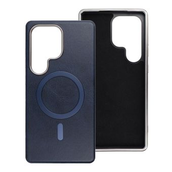Obal GENTLEMAN MAG COVER Case MagSafe Samsung Galaxy A26 5G A266 modrý