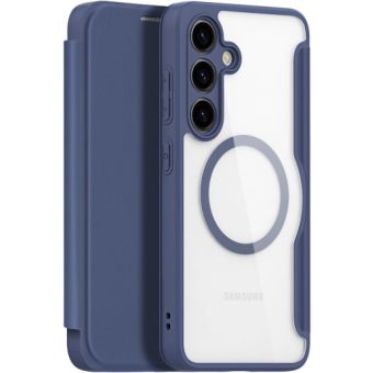 Obal Dux Ducis Skin X Pro Book MagSafe Samsung Galaxy S24 5G S921 modrý
