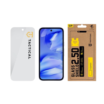 Ochranné sklo Tactical Glass Shield 2.5D Google Pixel 9a transparentné