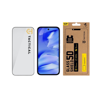 Ochranné sklo Tactical Glass Shield 5D Google Pixel 9a čierne