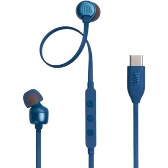 JBL Tune 310C USB-C modré