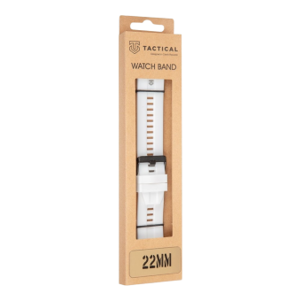 Remienok Tactical Quick Release Silicone 22mm biely