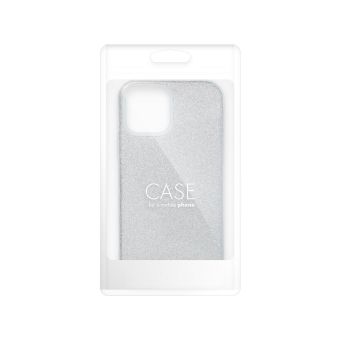 Obal SHINING Apple iPhone 17 Pro strieborný