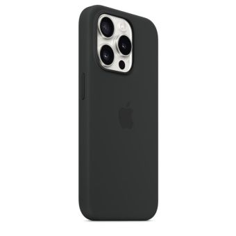 Obal Apple na Apple iPhone 15 Pro MT1A3ZM/A Silicone Case with Magsafe čierny (Poškodené balenie)