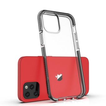 Obal Spring Case Apple iPhone 12 Mini transparentno-modrý