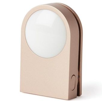 Lexon Lucie LED klip zlatý
