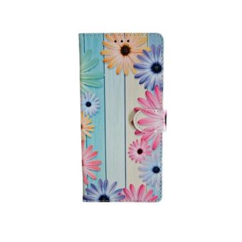 Obal Texture Book Samsung Galaxy A36 5G A366/A56 5G A566 vzor kvety