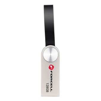 FORCELL F-DATA pendrive Metal 128GB USB3.2 Gen 1 (USB A) silver