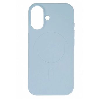 Obal Liquid Silicone MagSafe Apple iPhone 16 svetlo modrý
