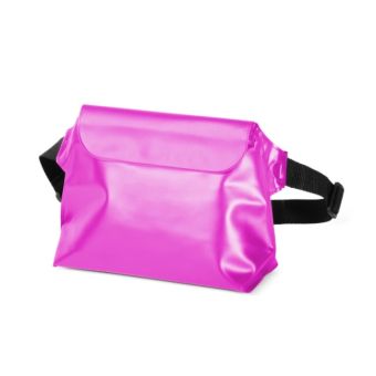 PVC Vodeodolná taška (pláž, ochrana pred dažďom) - ružová