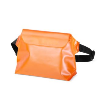 PVC Vodeodolná taška (pláž, ochrana pred dažďom) - oranžová