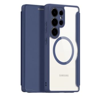 Obal Dux Ducis Skin X Pro Book MagSafe Samsung Galaxy S25 Ultra 5G S938 modrý