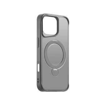 Etteri Matt Magsafe Ring TPU/TPC  iPhone 17 Pro - sivé (šedé)
